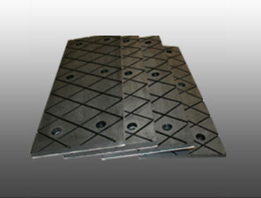 Polyurethane Plates Steel Back